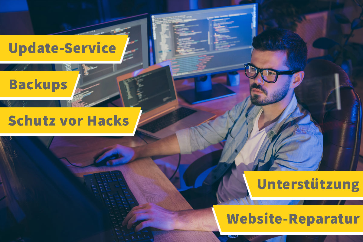 Zuverlässige Website-Wartung